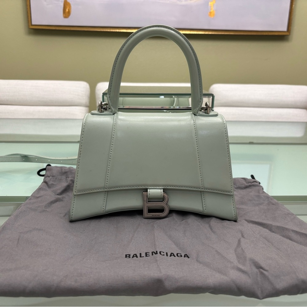 Balenciaga Crossbody Bag in Light mint green